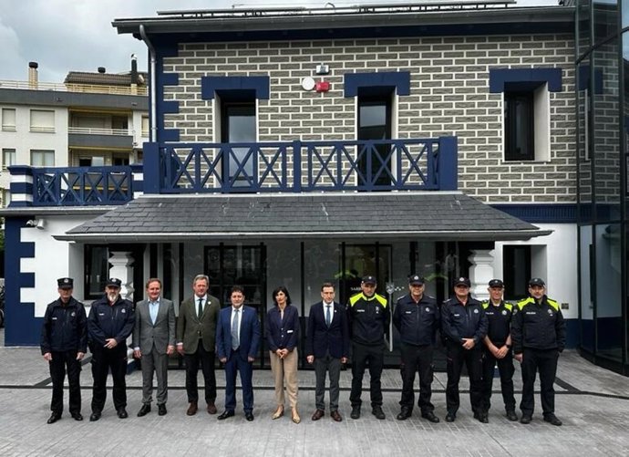 Inauguración de la nueva sede de la Policía Municipal de Zarautz