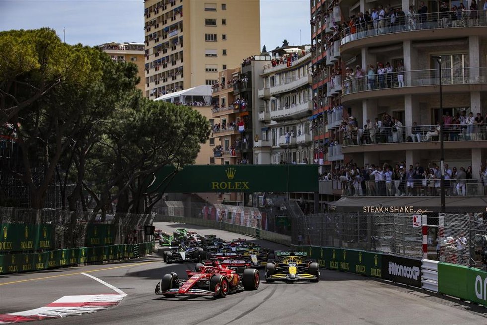 Archivo - Carrera del Gran Premio de F1 de Mónaco 2024. 