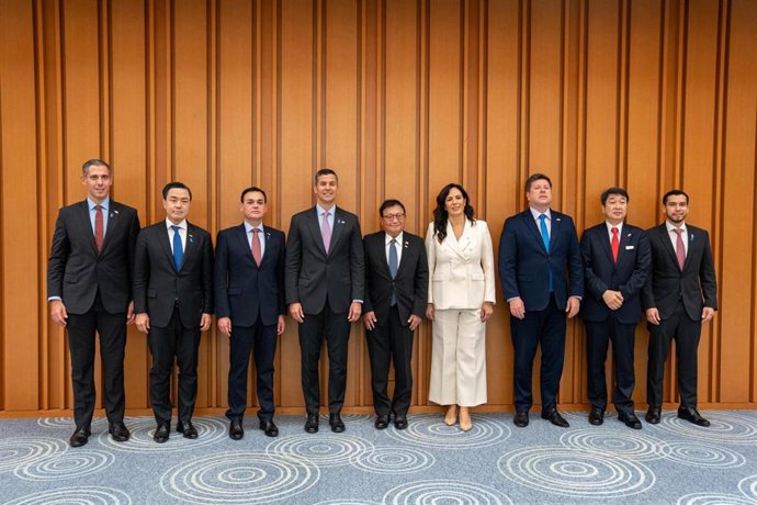 El presidente de Paraguay, Santiago Peña, en una visita a Japón