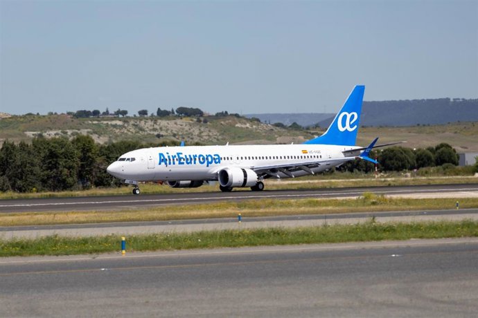 Avión 737 MAX de Air Europa.