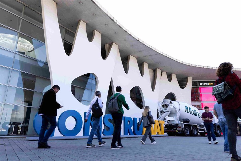 Entrada de Construmat.