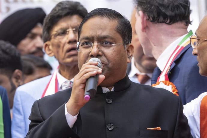 Archivo - El portavoz del Ministerio de Exteriores de India, Randhir Jaisual. 