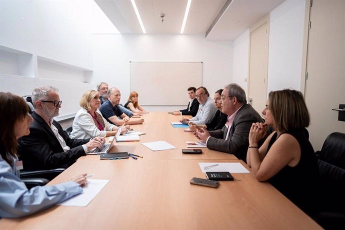 Imagen de una de las reuniones.
