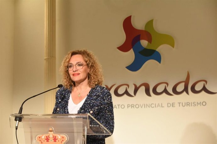 Archivo - La diputada provincial de Granada Marta Nievas, en imagen de archivo