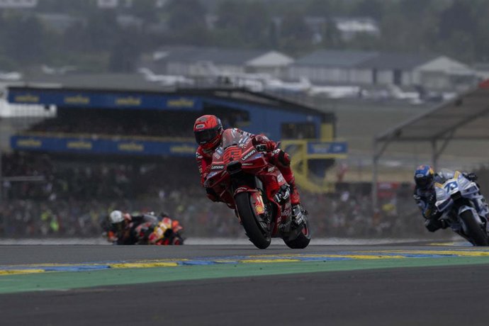Marc Márquez durante el GP de Francia de 2025
