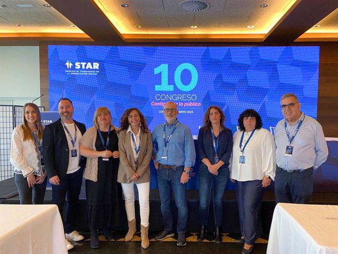 STAR celebra su 10º Congreso con una Comisión Ejecutiva reforzada, encabezada por Domiciano Jiménez y Sara Chandro