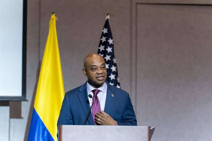Archivo - Arquivo - Ministro das Relações Exteriores da Colômbia, Luis Gilberto Murillo