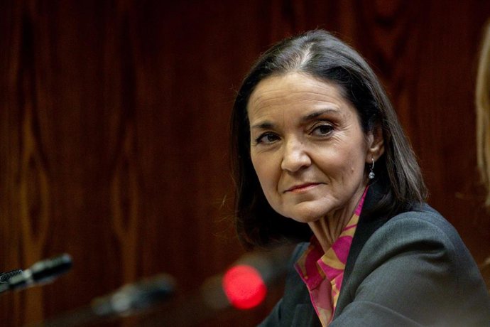 Archivo - La portavoz del PSOE en el Ayuntamiento de Madrid, Reyes Maroto