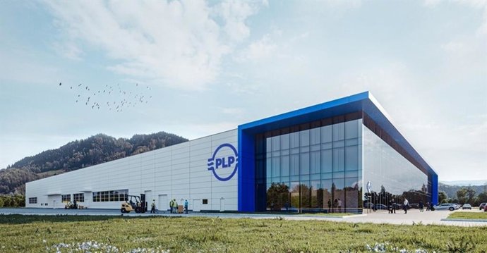 Visualization of PLP's new state-of-the-art facility in Wieprz, Żywiec County, Poland.
