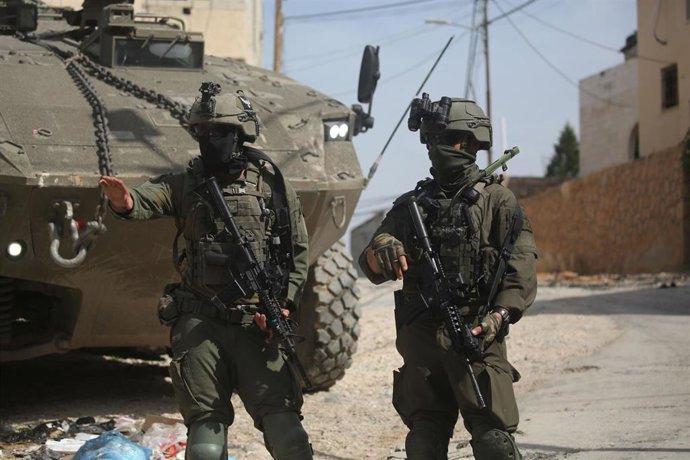 Archivo - Ejército de Israel en Cisjordania