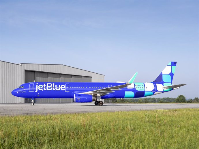 Archivo - Airbus A321XLR de JetBlue.