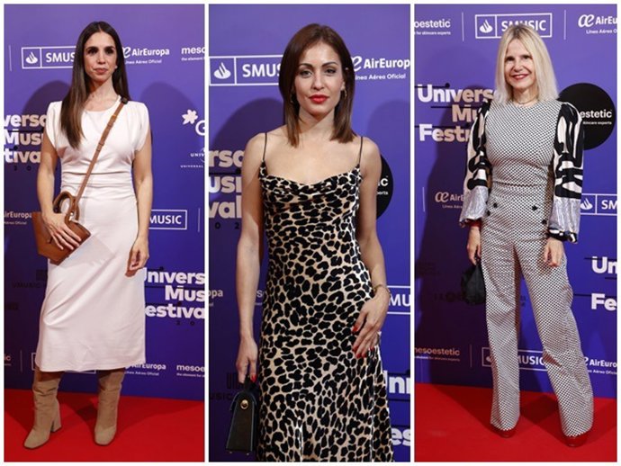 Elena Furiase, Hiba Abouk, o Eugenia Martínez de Irujo, entre los rostros conocidos que no se han perdido este jueves el concierto de Rosario Flores en el Universal Music Festival