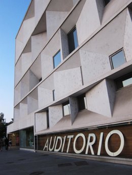 Fachada del Auditorio Ciudad de León, que este viernes acoge la ‘Noche de Hammond y estrellas’.