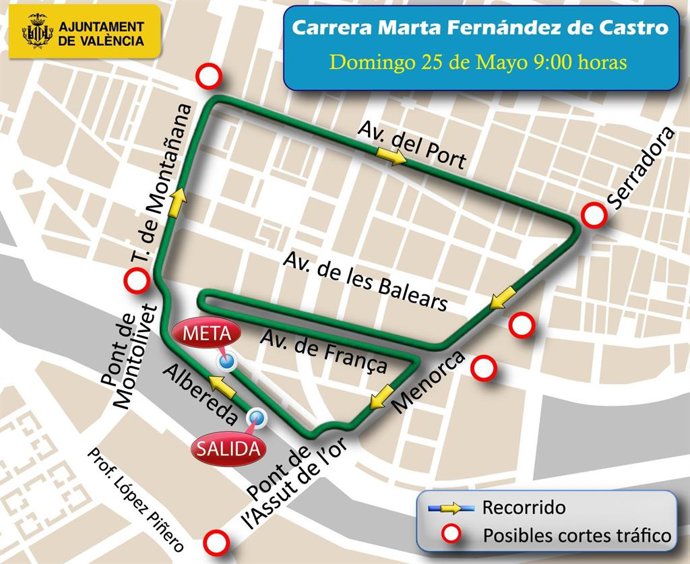 Camins al Grau acull el diumenge la popular Carrera Marta Fernández de Castro