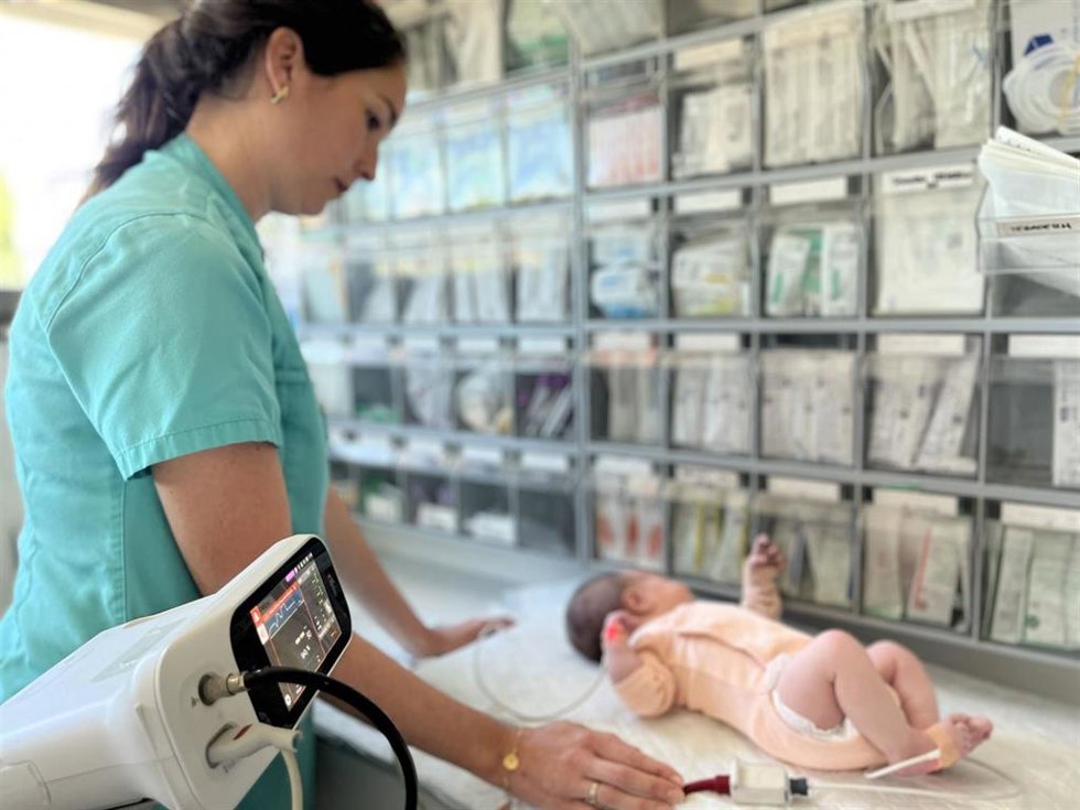 El Materno-Infantil Quirónsalud incorpora el cribado de cardiopatías congénitas crítcas de recién nacidos
