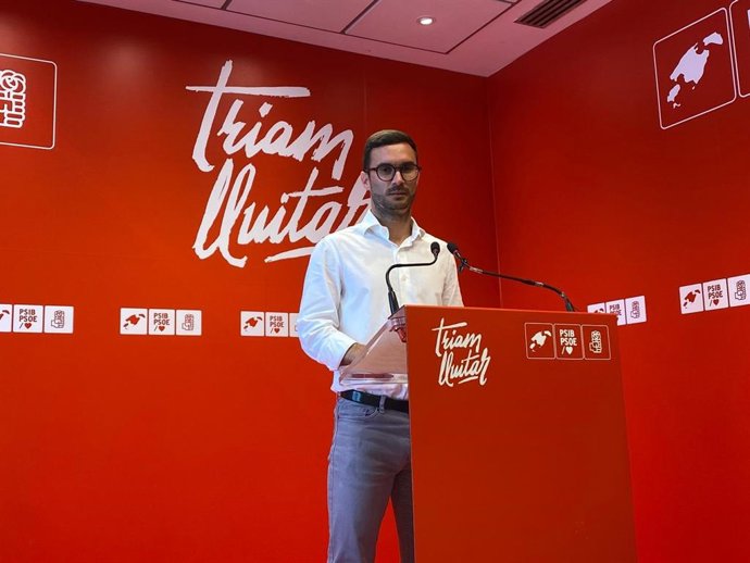 Ruben Castro, portavoz del PSIB-PSOE