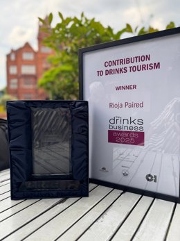 La serie 'Rioja Paired', premiada internacionalmente por la revista The Drinks Business