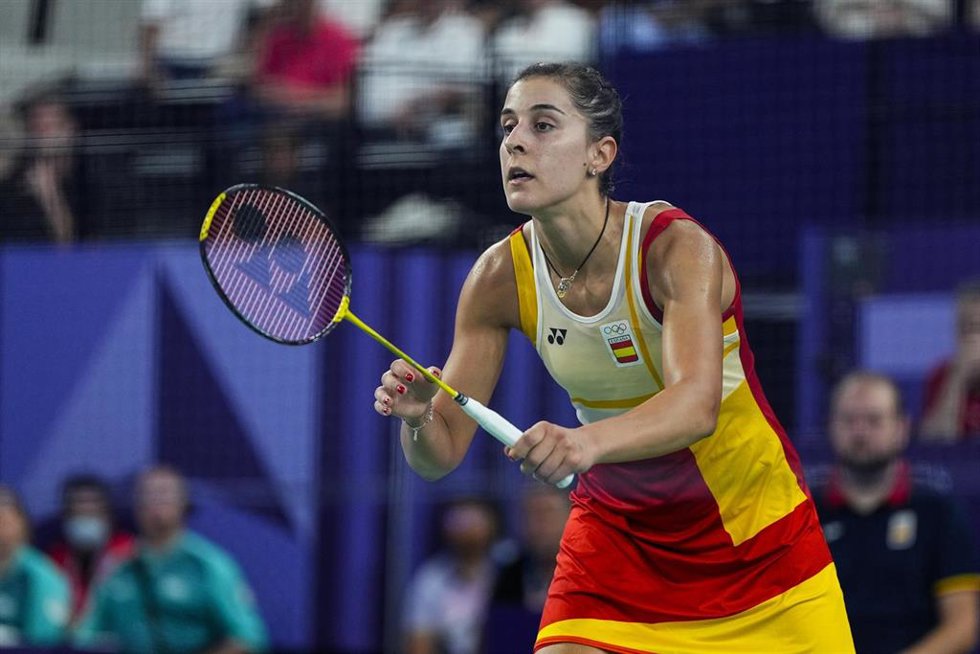 Archivo - La jugadora de bádminton Carolina Marín. 
