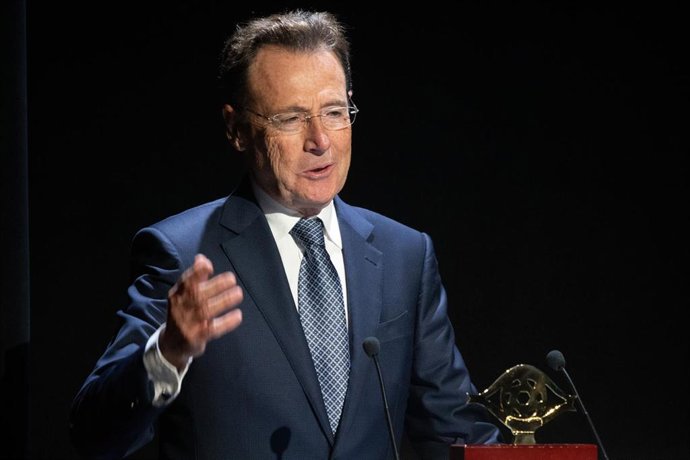 Archivo - Matías Prats durante la gala de entrega de los Premios Talento 2023 que otorga la Academia de Televisión y de las Ciencias y Artes del Audiovisual, a 6 de noviembre de 2023, en Madrid (España)