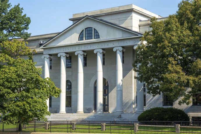 Archivo - Imagen de archivo de un edificio del campus de la Universidad de Harvard.