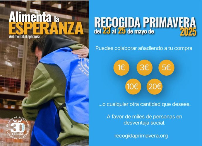 Recogida Primavera 2025 De La Federación Española De Bancos De Alimentos (FESBAL)