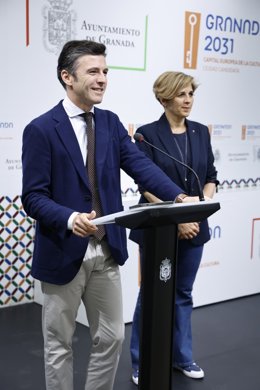 Os Conselheiros da Presidência e Proteção ao Cidadão de Granada, Jorge Saavedra e Ana Agudo