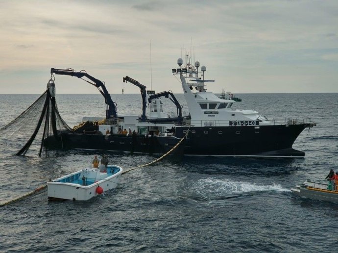 Un barco pesquero de Balfegó
