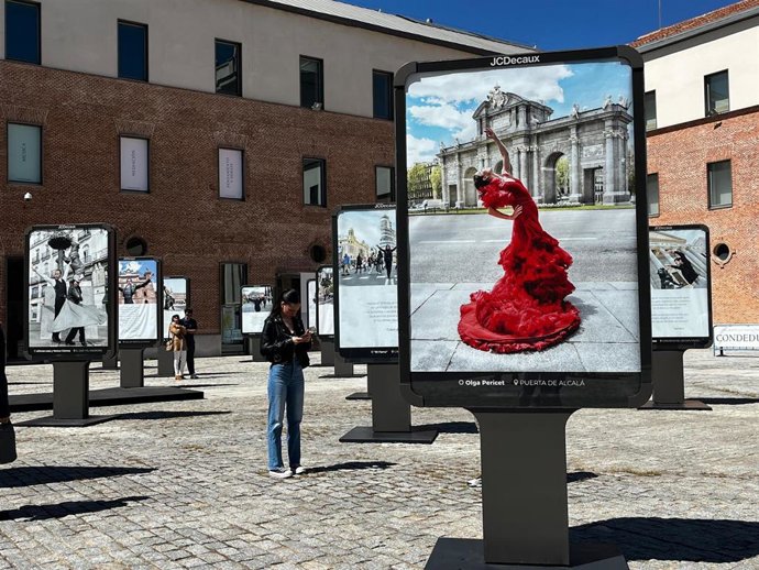 La exposición fotográfica 'Bailarte Madrid', dentro de la programación de la primera Bienal Flamenco Madrid