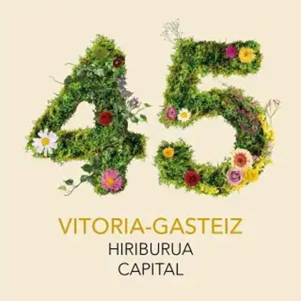 Vitoria-Gasteiz celebra su 45 aniversario como capital de Euskadi