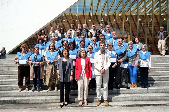 EHUko Gipuzkoako Esperientzia Geletako XXIII. Promozioko ikasleek diplomak jaso dituzte