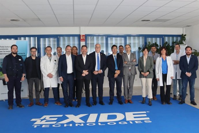 Visita a las instalaciones de la empresa Exide Technologies en Manzanares.