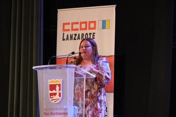 Archivo - Vanesa Frahija aspira a ser secretaria de CCOO Canarias