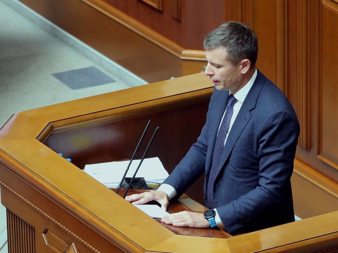 Archivo - El ministro de Economía ucraniano, Sergei Marchenko