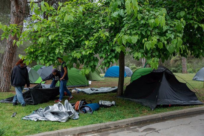 L'Acampada per Palestina a la UAB