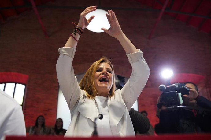 Archivo - La delegada del Gobierno en la Comunidad Valenciana y secretaria de Igualdad del PSOE, Pilar Bernabé