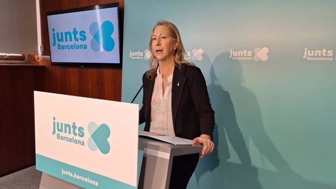 La portaveu de Junts a l'Ajuntament de Barcelona, Neus Munté