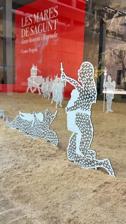 El arte reflexiona sobre las guerras púnicas en el escaparate del MuVIM
