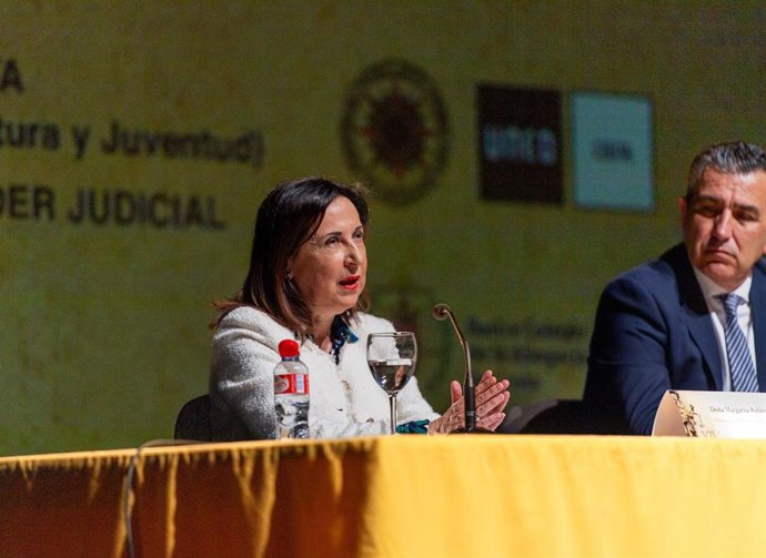 La ministra de Defensa, Margarita Robles, interviene en las XIV Jornadas Jurídicas de Ceuta