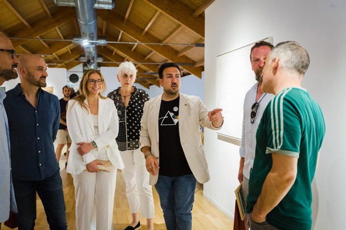 Inauguración de la exposición del Concurso de Pintura de Paisajes.