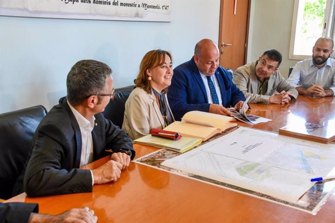 Imatge de la consellera de Territori, Habitatge i Transició Ecològica de la Generalitat, Sílvia Paneque, a Montmeló.