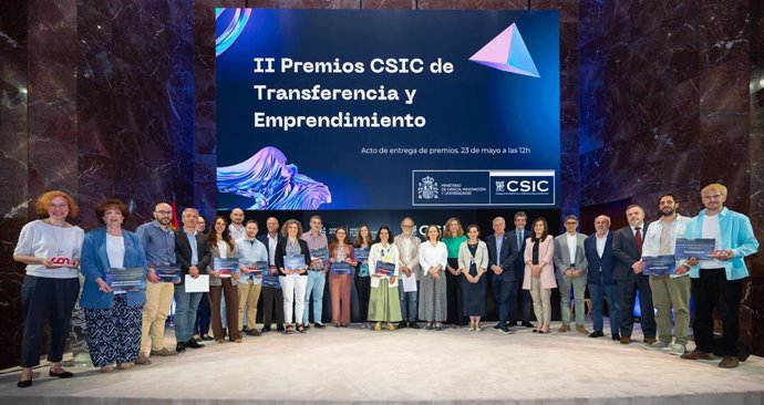 El CSIC entrega los II Premios de Transferencia y Emprendimiento