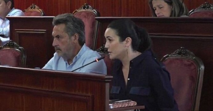 La portavoz del PSOE en el Ayuntamiento de Lepe (Huelva), Bella Canales.
