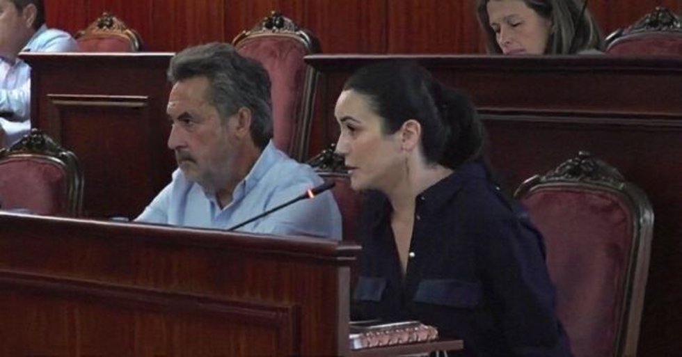 La portavoz del PSOE en el Ayuntamiento de Lepe (Huelva), Bella Canales.