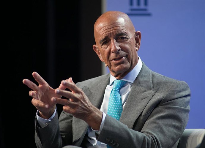 Archivo - El embajador de EEUU para Turquía, Tom Barrack