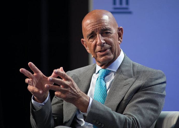 Archivo - El embajador de EEUU para Turquía, Tom Barrack