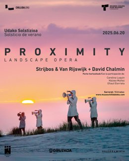 Chillida Leku celebrará el 20 de junio el Solsticio de Verano con la ópera paisajística 'Proximity'