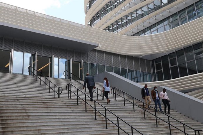 Archivo - Imagen de archivo de la sede de los Centros para el Control y la Prevención de Enfermedades de África (CDC de África) en Adís Abeba, Etiopía.  