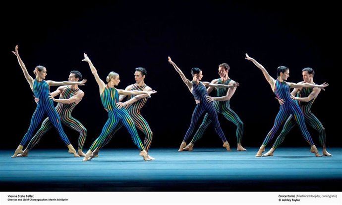 Archivo - El Ballet Estatal de Viena interpreta las coreografías 'Concertante' y '4' en el Teatro Real, del 23 al 25 de mayo