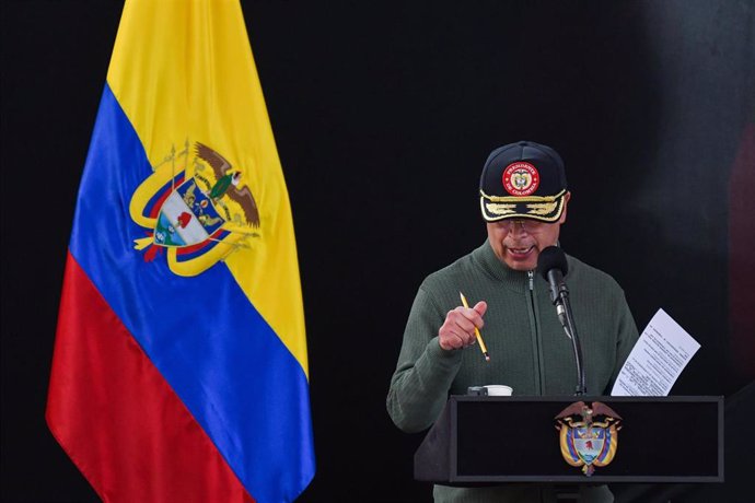 Archivo - El presidente de Colombia, Gustavo Petro