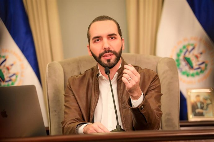 Archivo - Arquivo - O presidente de El Salvador, Nayib Bukele